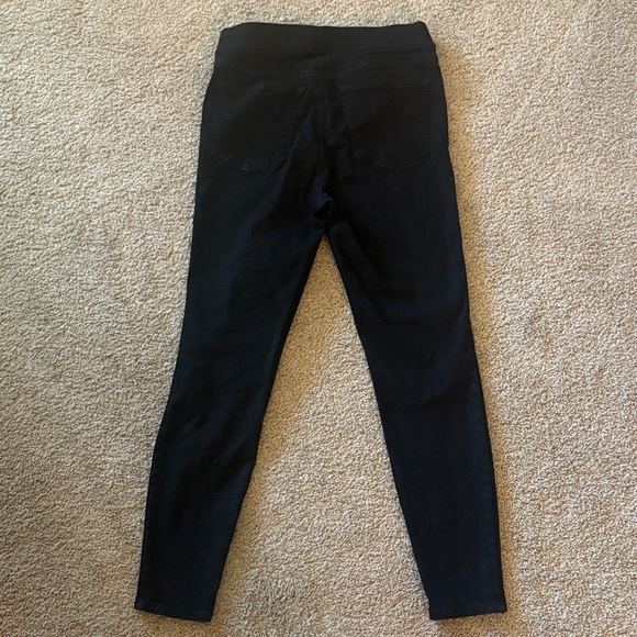 LOFT Black Skinny Jean Leggings EUC Black - Picture 7 of 7